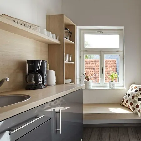 Ferienwohnung Nikolaiblick * Кведлинбург